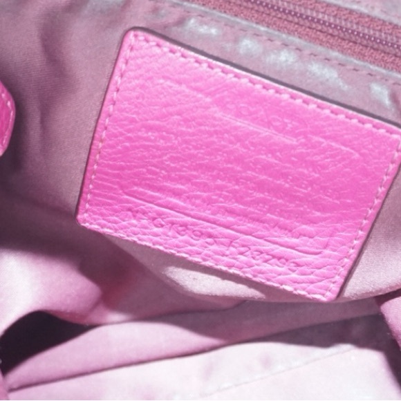 Coach Pink Park Pebble Leather F23293 Hobo Bag - Picture 13 of 14